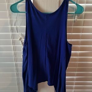 Madewell open back shirt